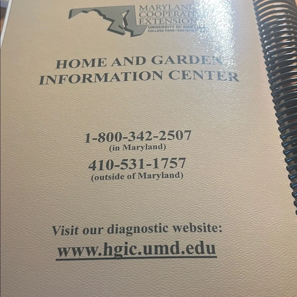 Maryland Master Gardener Handbook